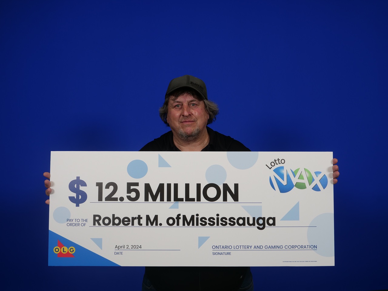 Mississauga $12.5 million lottery winner.