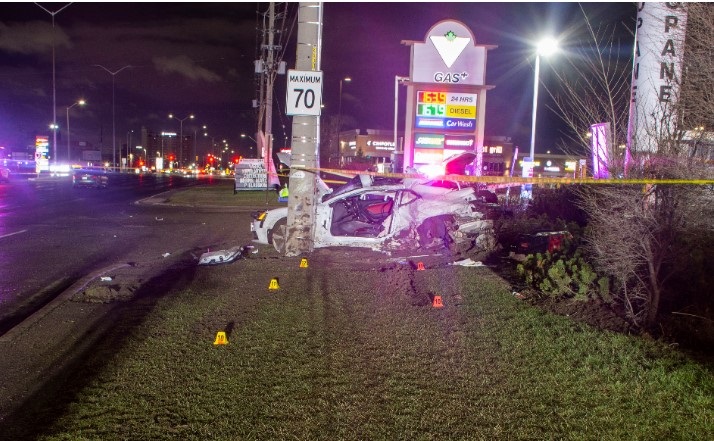 Charges in Mississauga crash that killed two people.