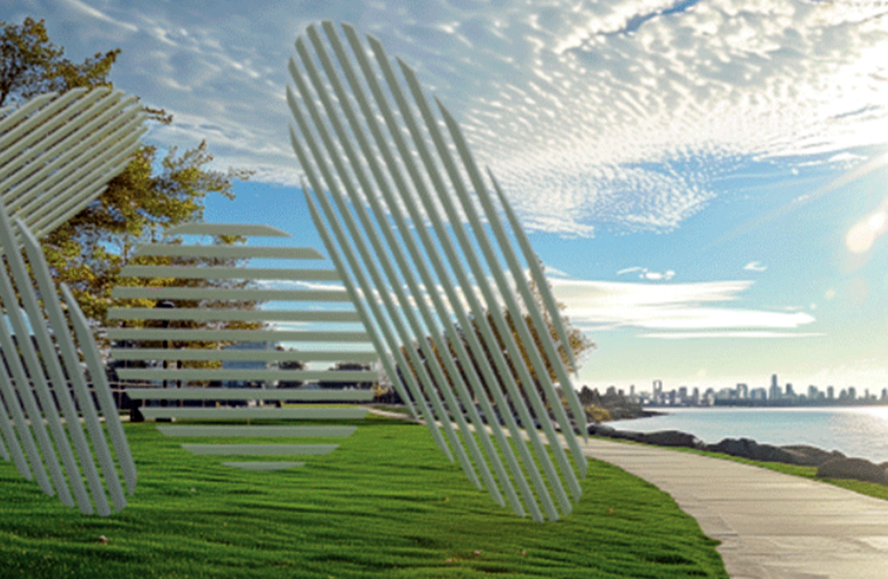 Burlington Waterfront sculpture