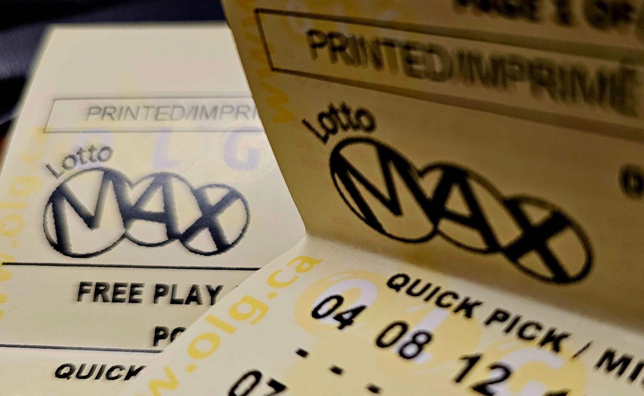 $55 million jackpot and all the winning lottery numbers for March 5 in Ontario