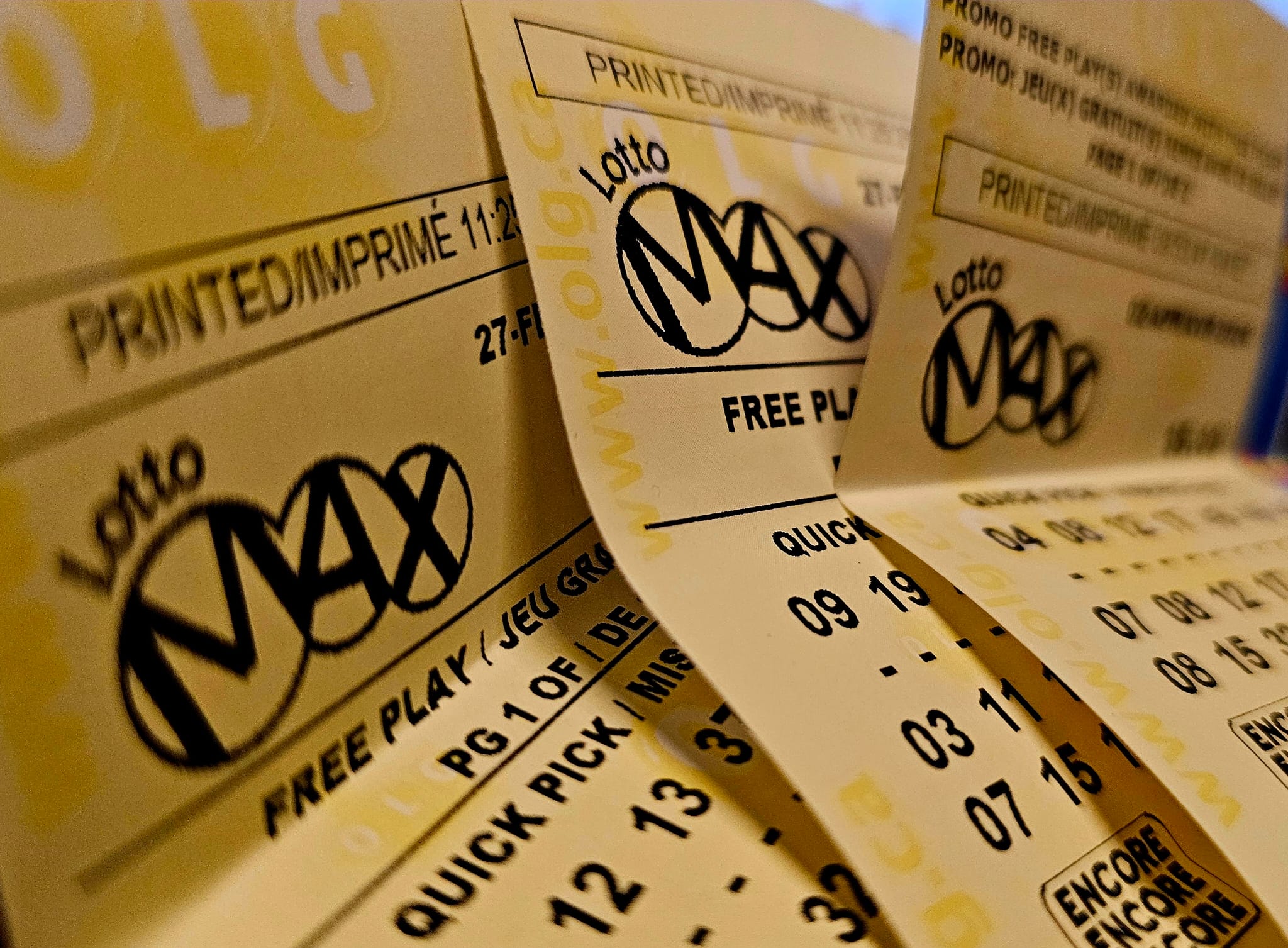 $70 million jackpot and all the winning lottery numbers for April 16 in Ontario
