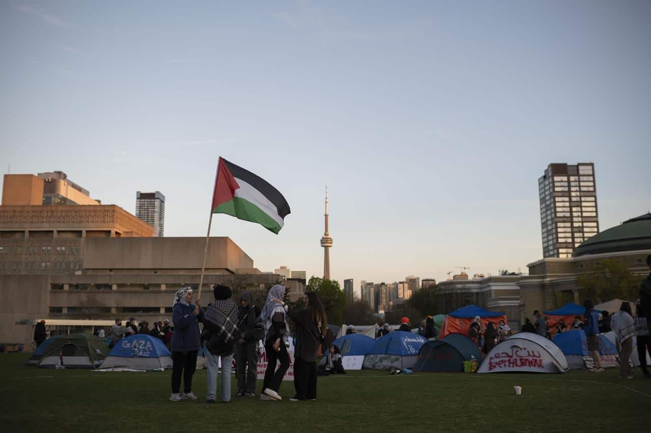 doug ford palestine israel encampments universities ontario