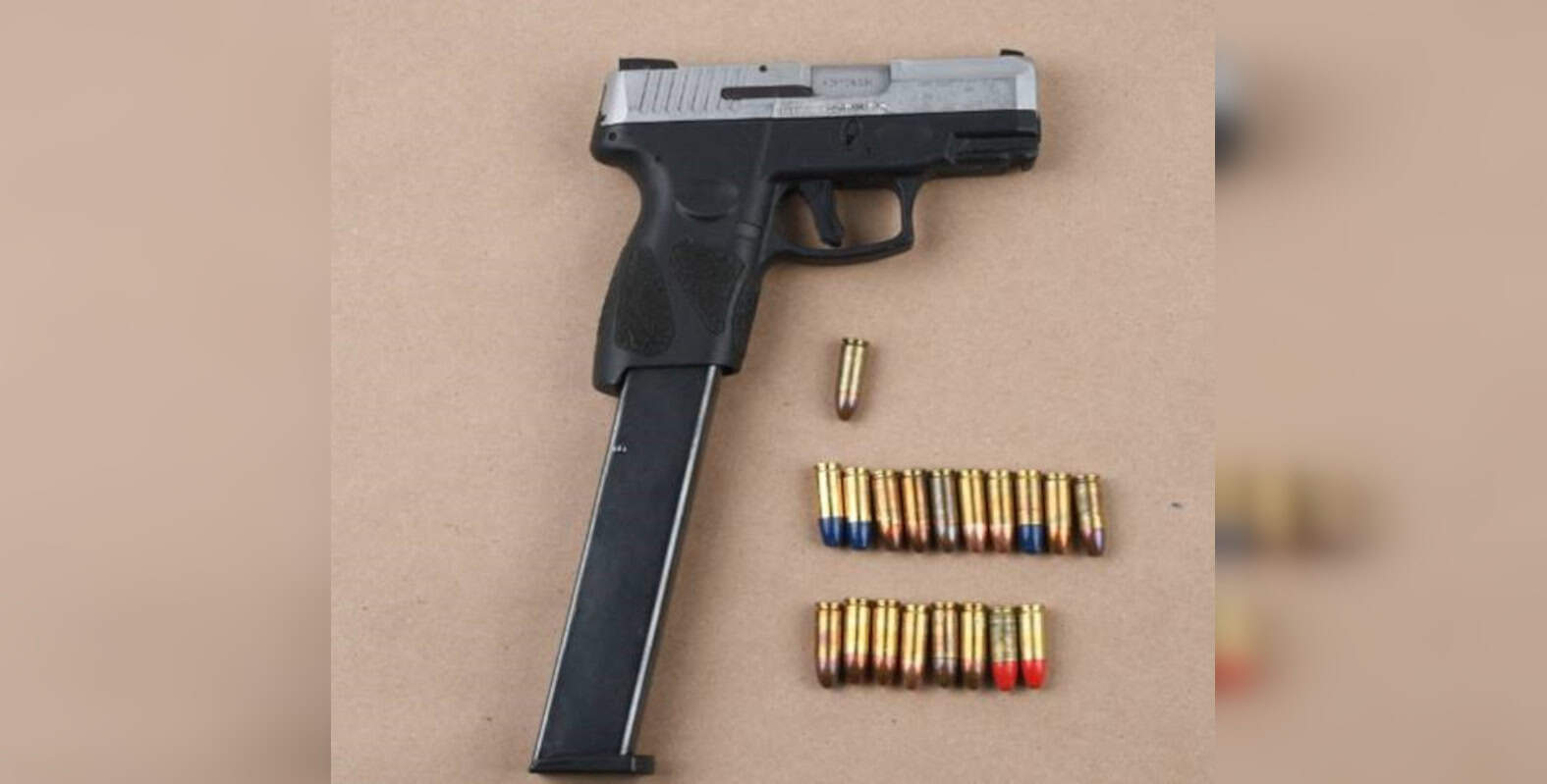 Illegal handgun and drugs seized in Brampton traffic stop