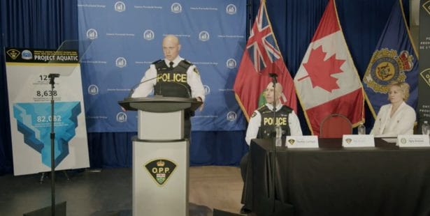 OPP child exploitation arrests across Ontario.