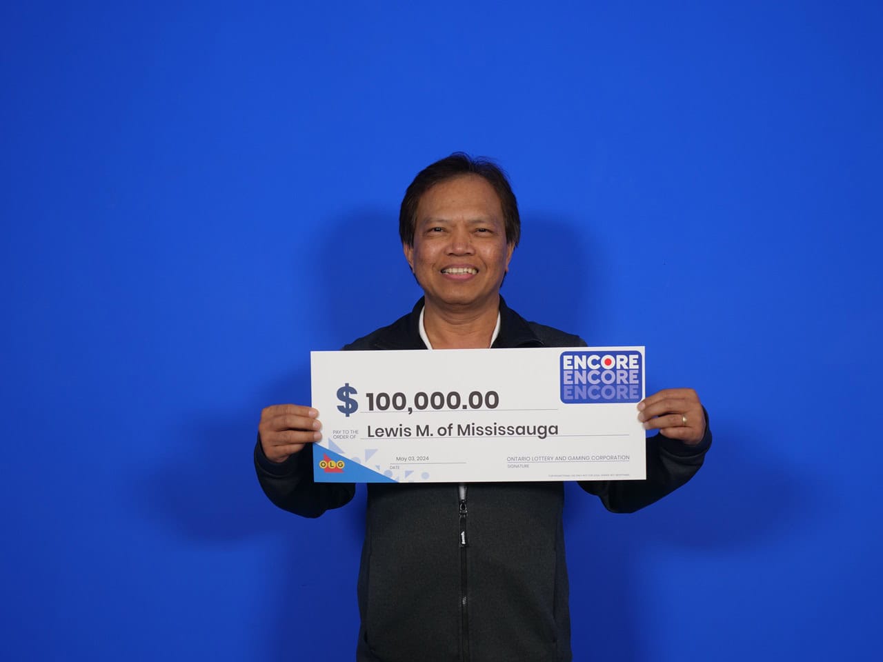 Mississauga resident wins $100,000 in Encore.