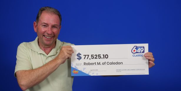 Second lottery win brings prize to over $373,000 for truck driver from Caledon