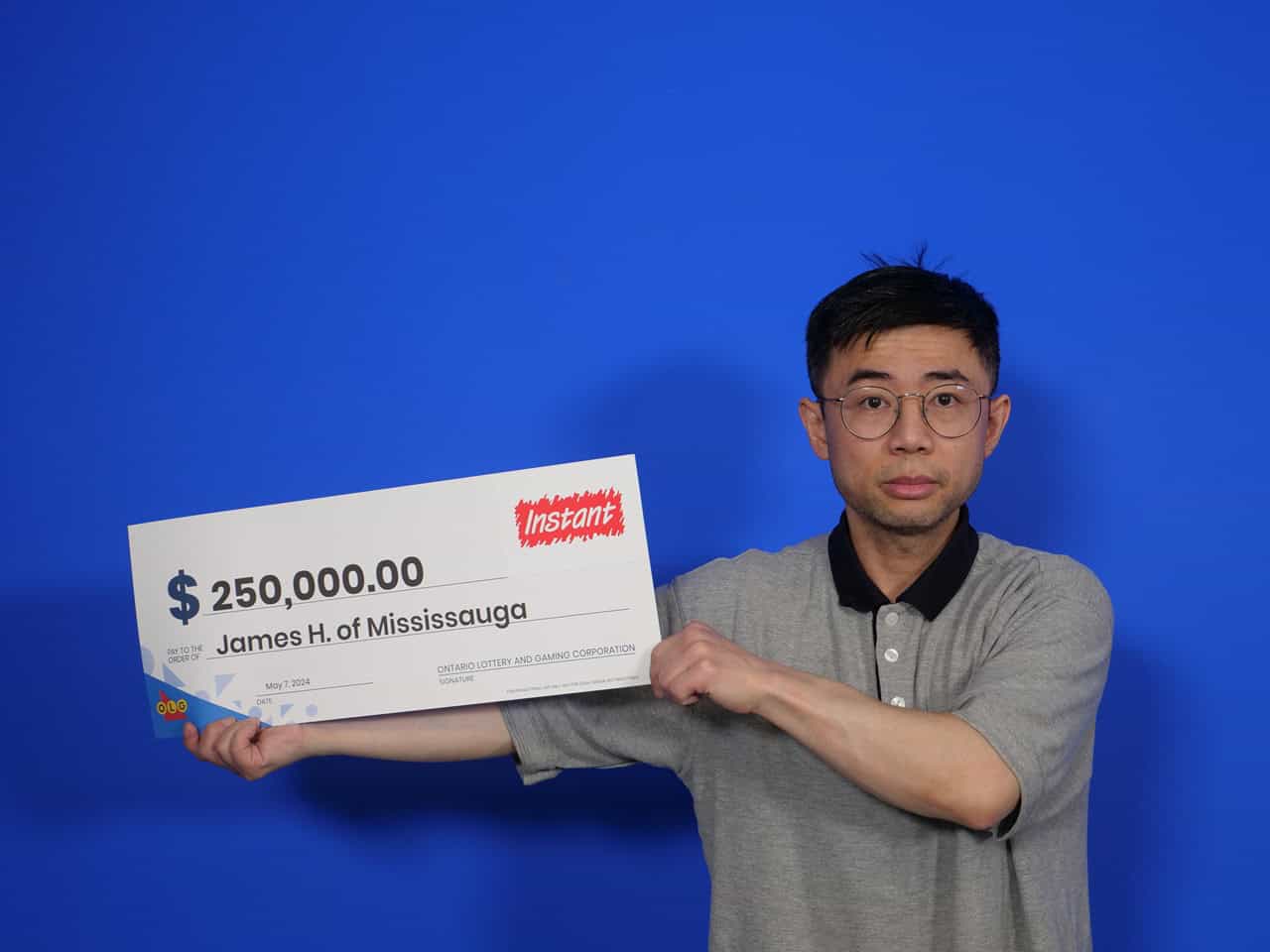Mississauga winner of $250K in lottery.
