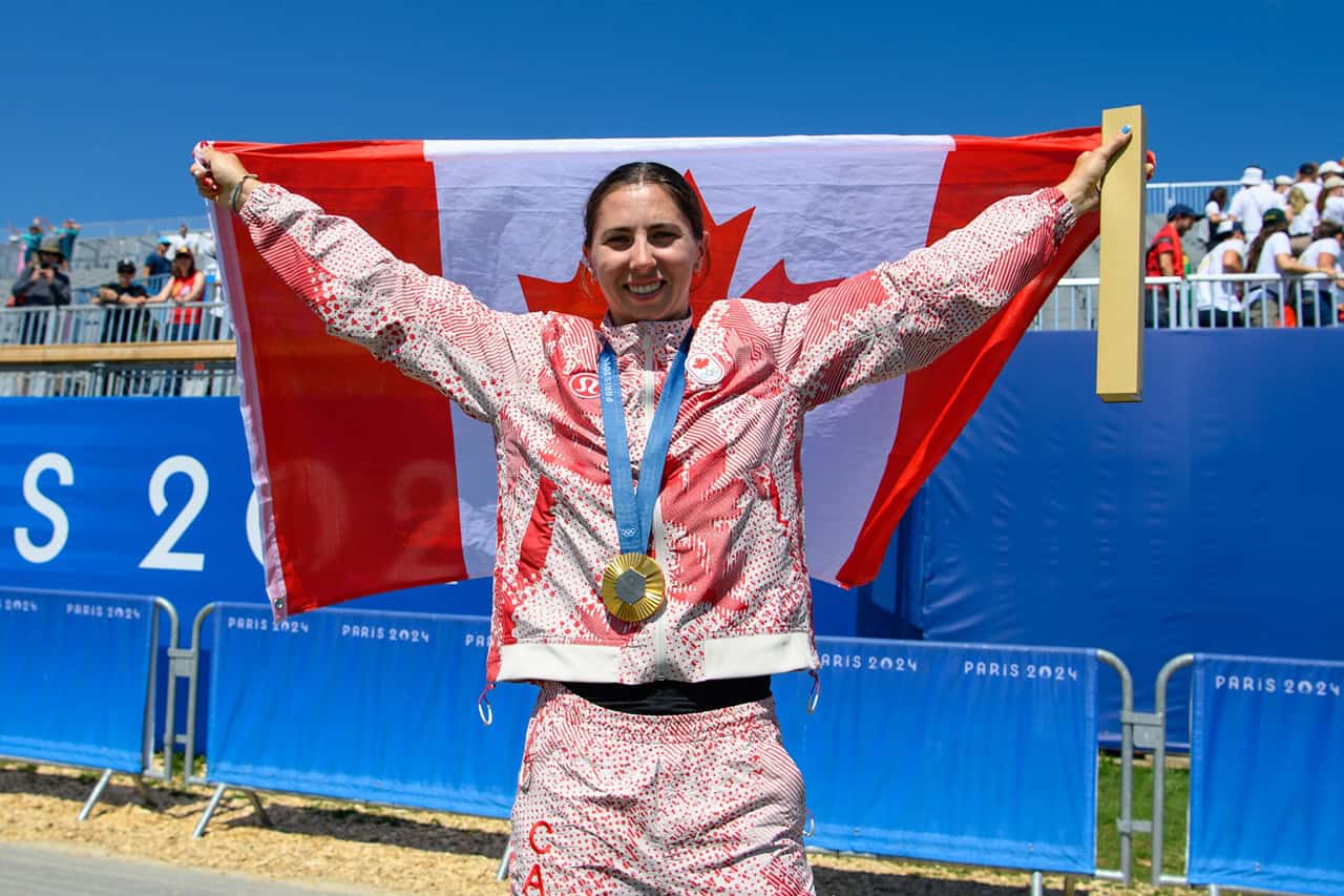 Canoeing gold medal for Mississauga athlete.