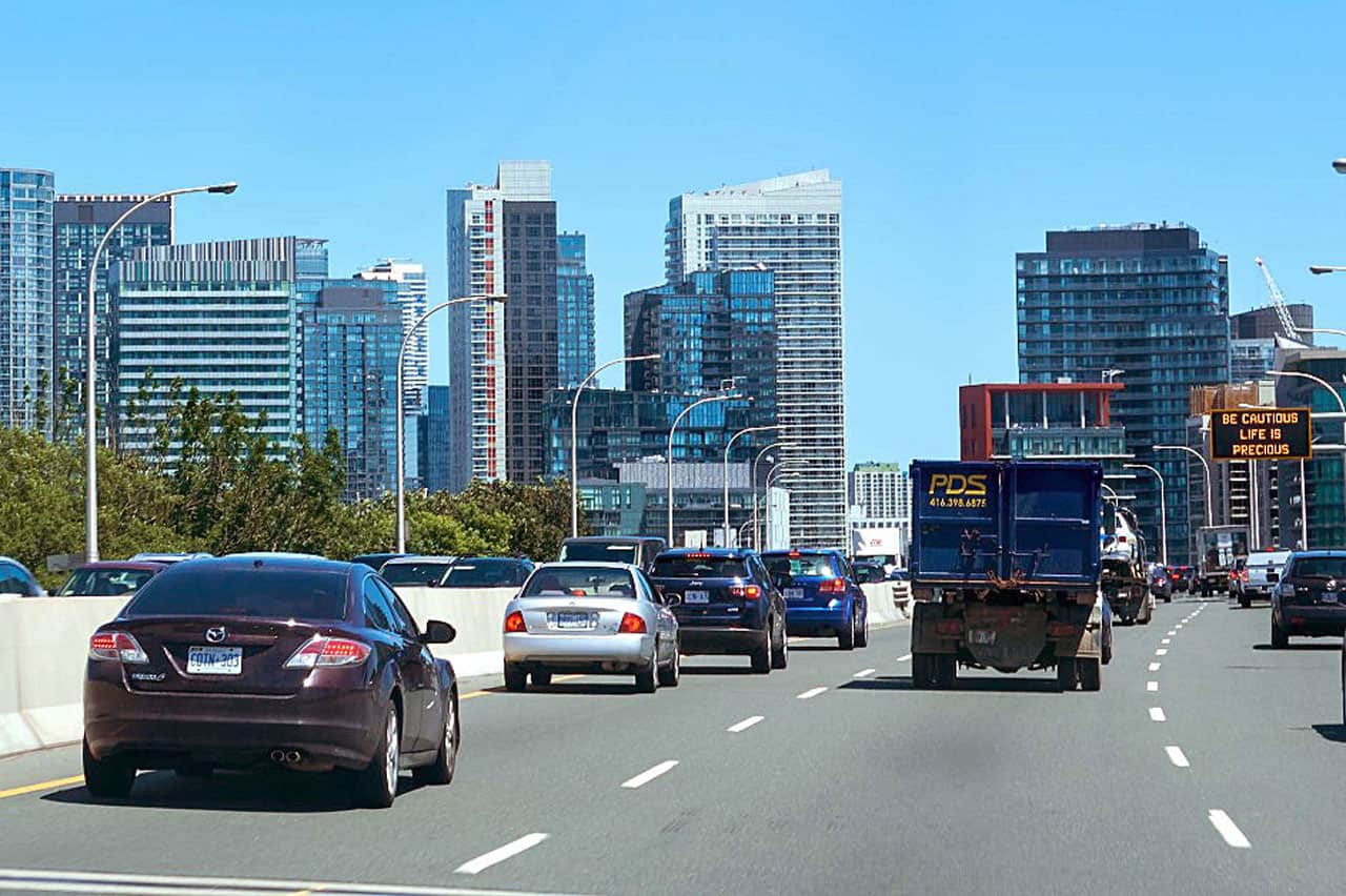 Weekend road closures on Gardiner and DVP coming in Toronto