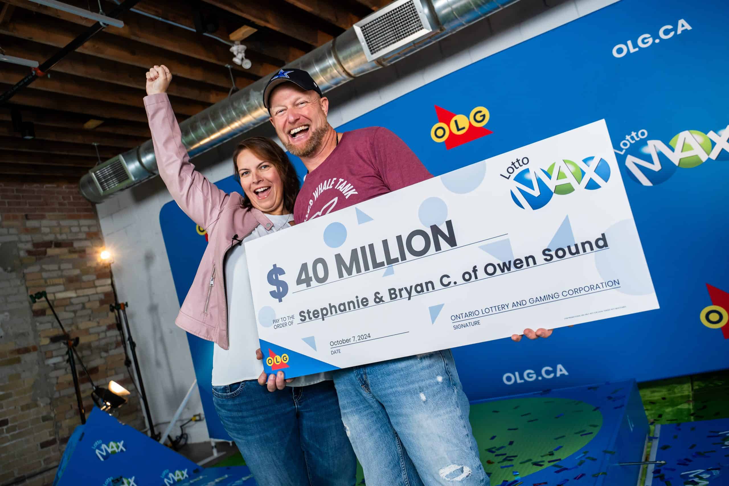 ontario couple lottery winners