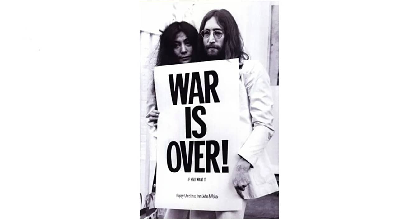 Peace war Toronto Mississauga Lennon Ono