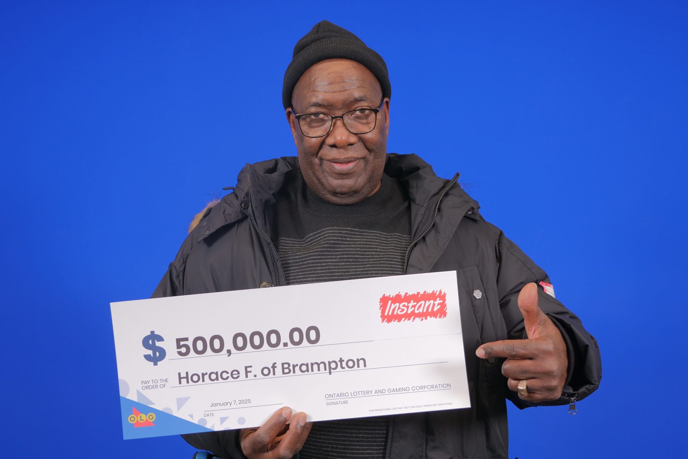 Retirement fund gets $500K following Brampton father’s big lottery win