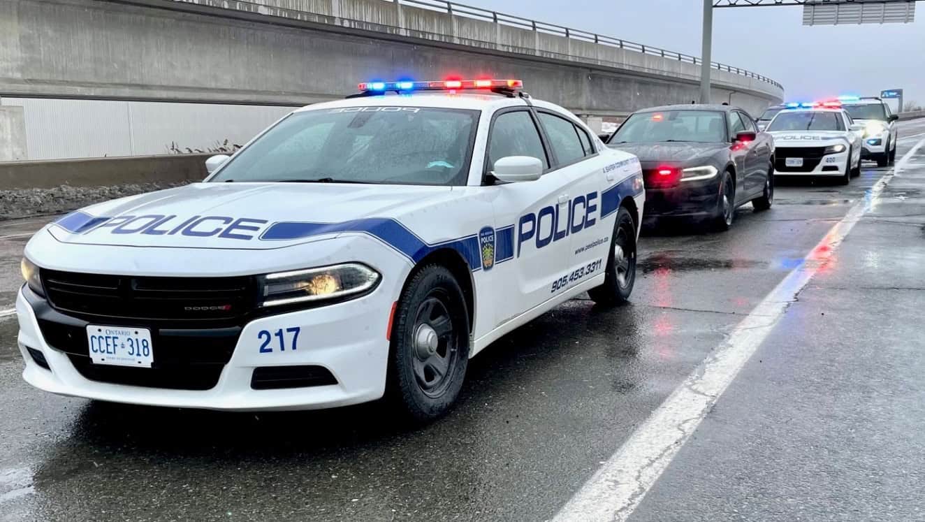 Roads closed in Mississauga for police probe.