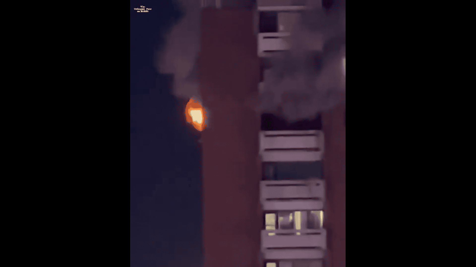 highrise building fire Ottawa, Ontario