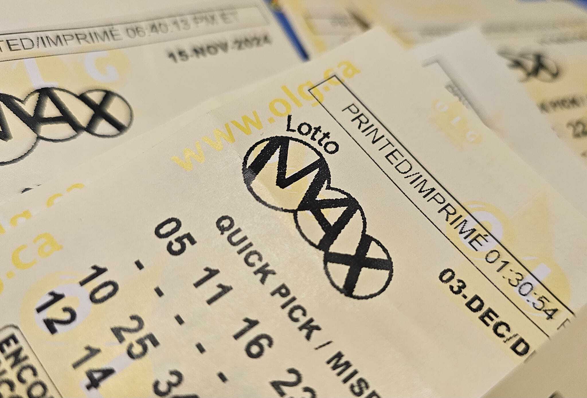 Did someone win the $25 million lottery last night in Canada?