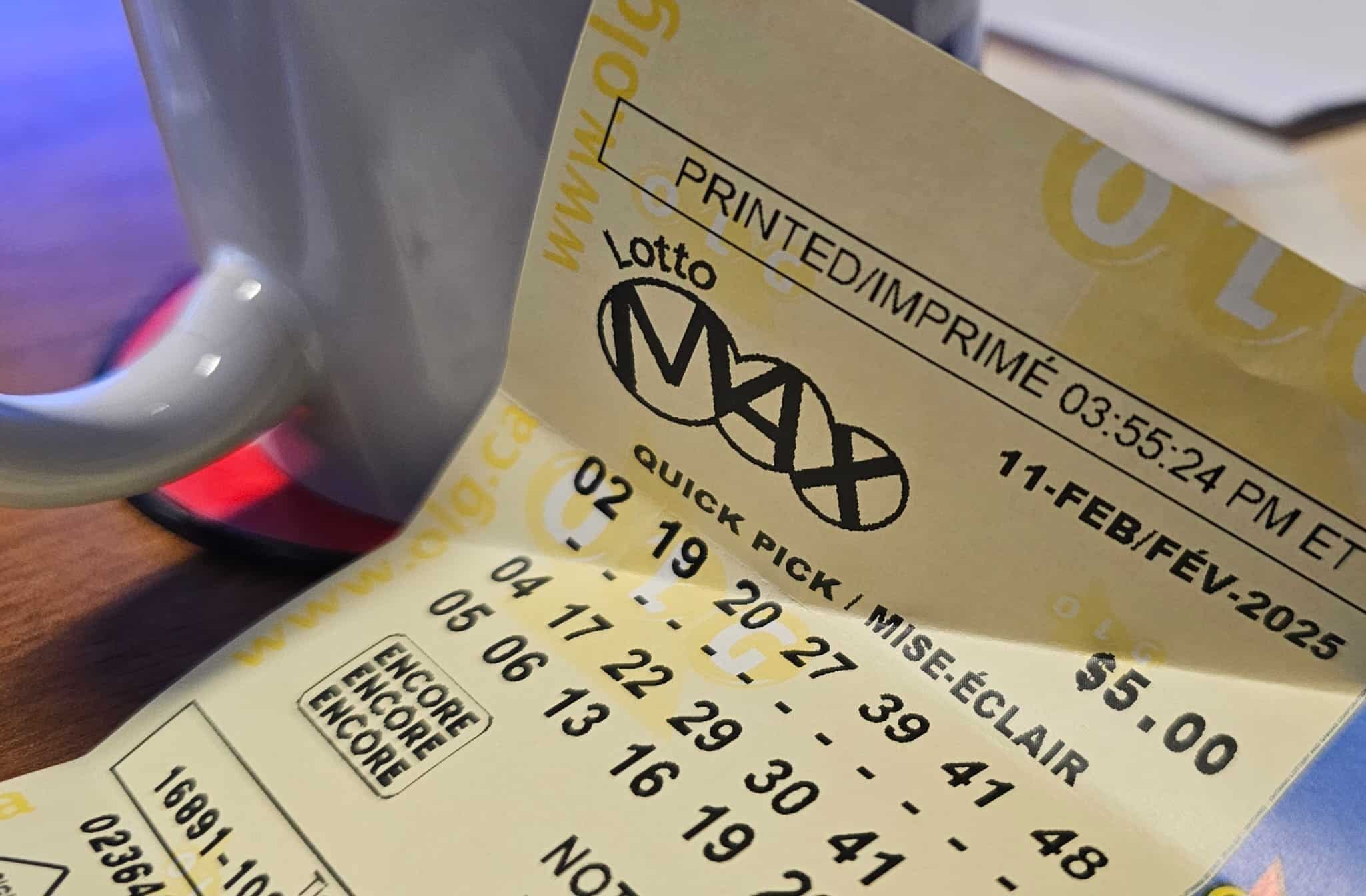 Did someone win the $25 million lottery in Canada last night?