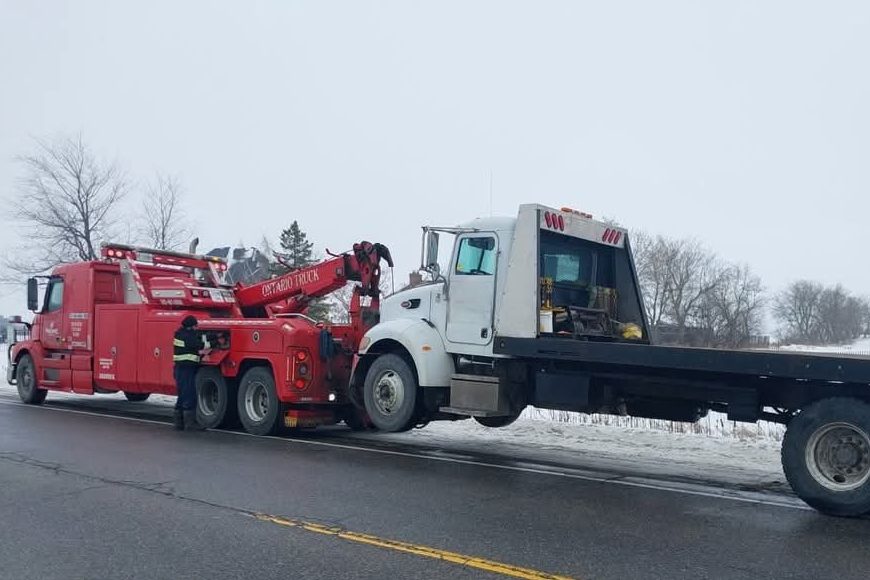 Unlicensed tow truck driver and company taken off the road in Caledon: police