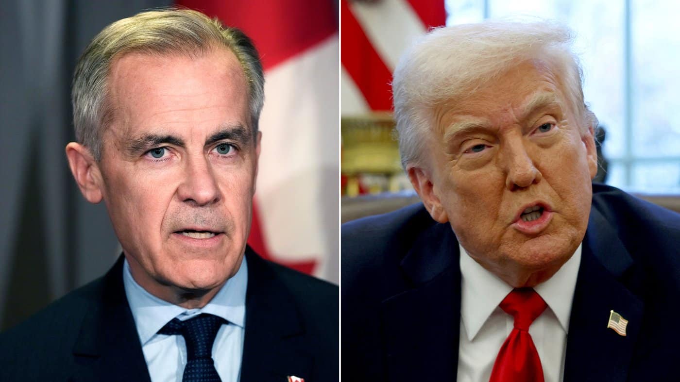 donald trump mark carney usa canada