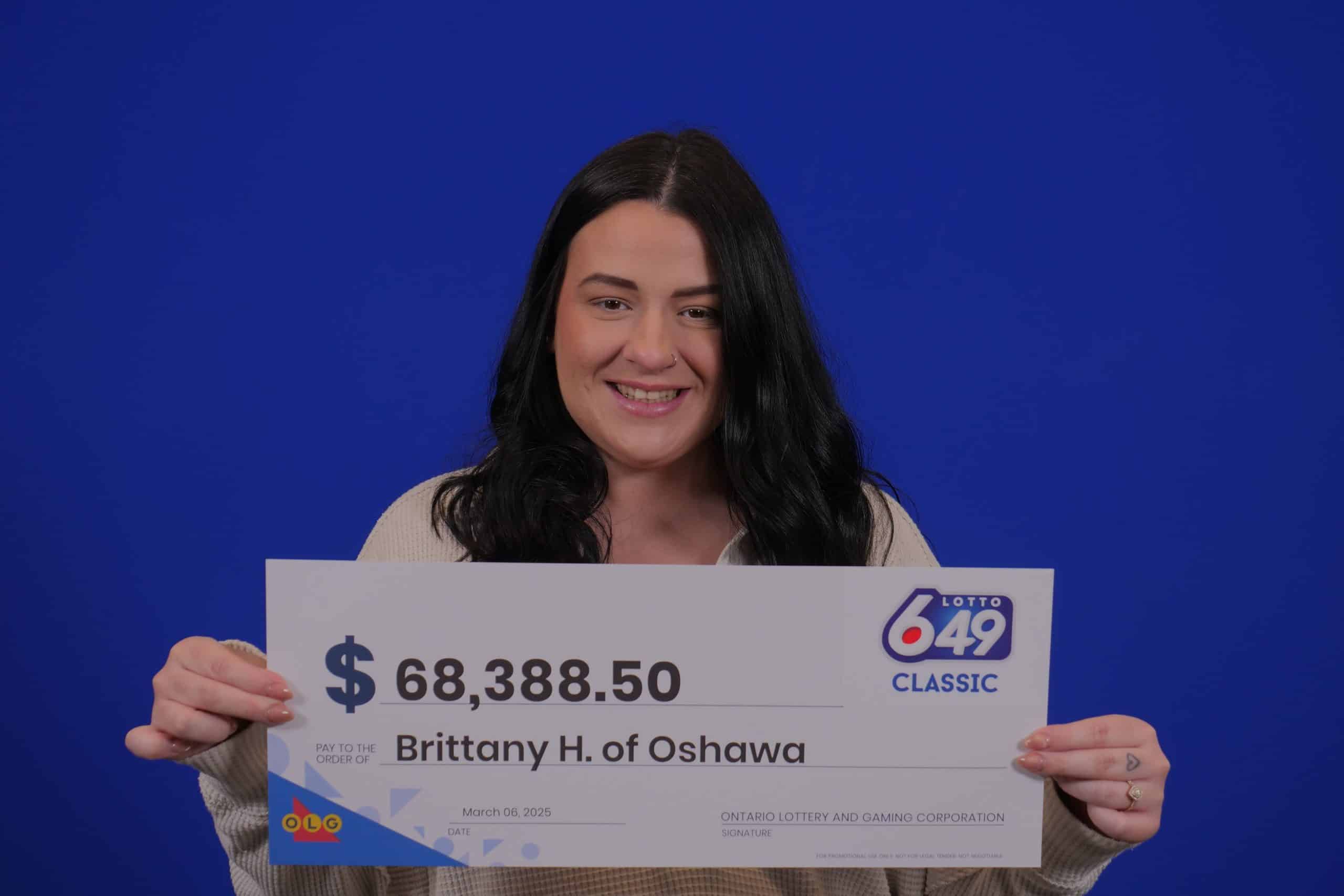 Brittany Hance of Oshawa