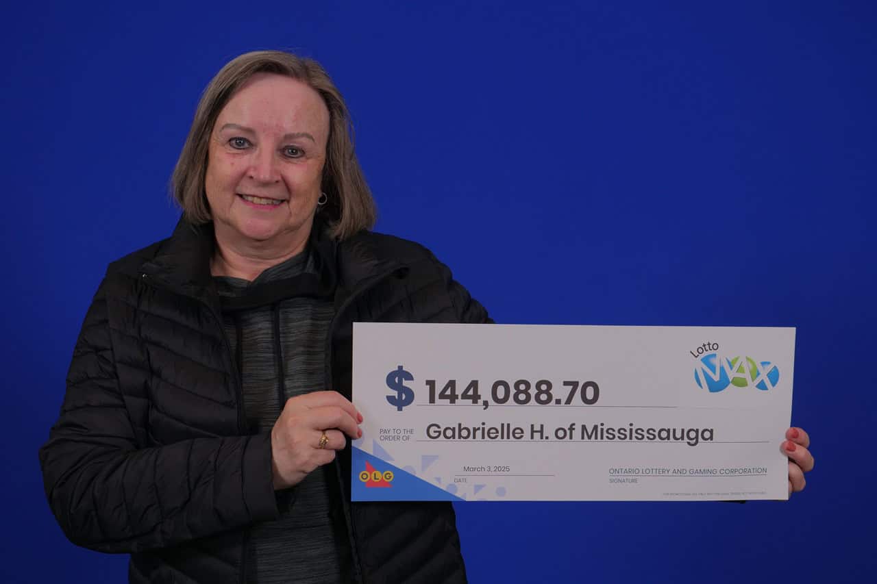 Mississauga resident wins more than $100K in lottery.