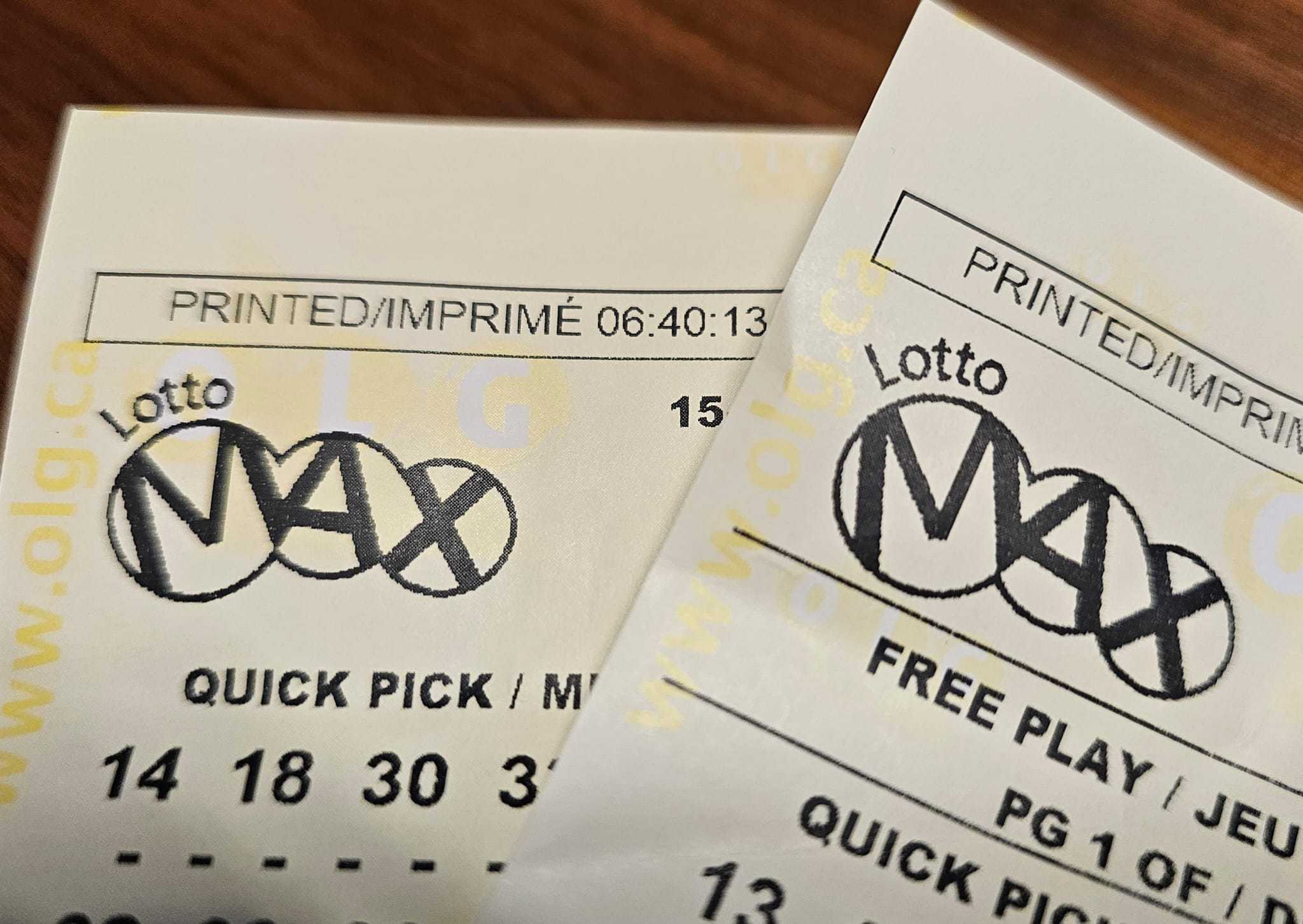 Did someone with the $50 million lottery in Canada?