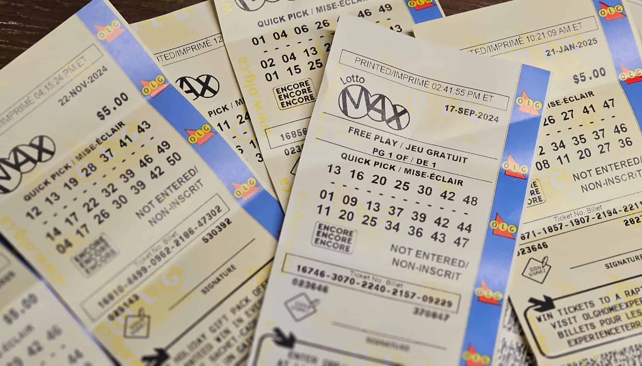 Did someone in Canada win the $65 million lottery jackpot?