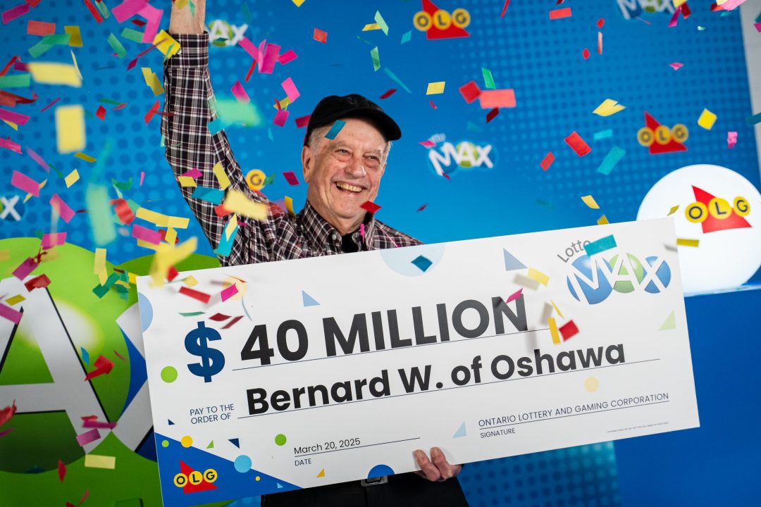 lottery winner, lotto max oshawa ontario