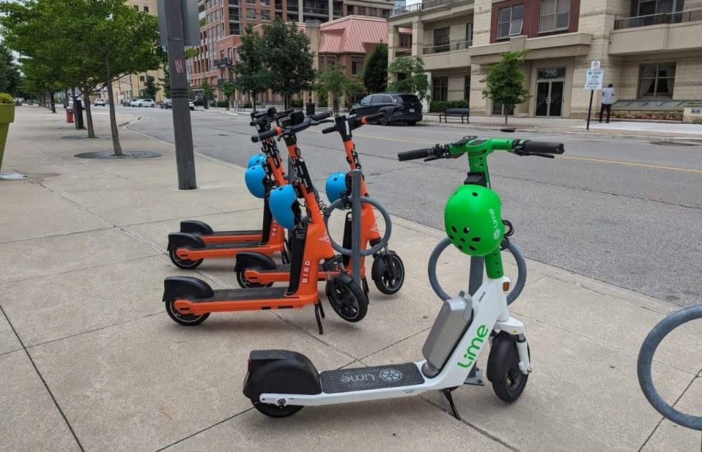 Mississauga e-scooter and e-bike program 2025.