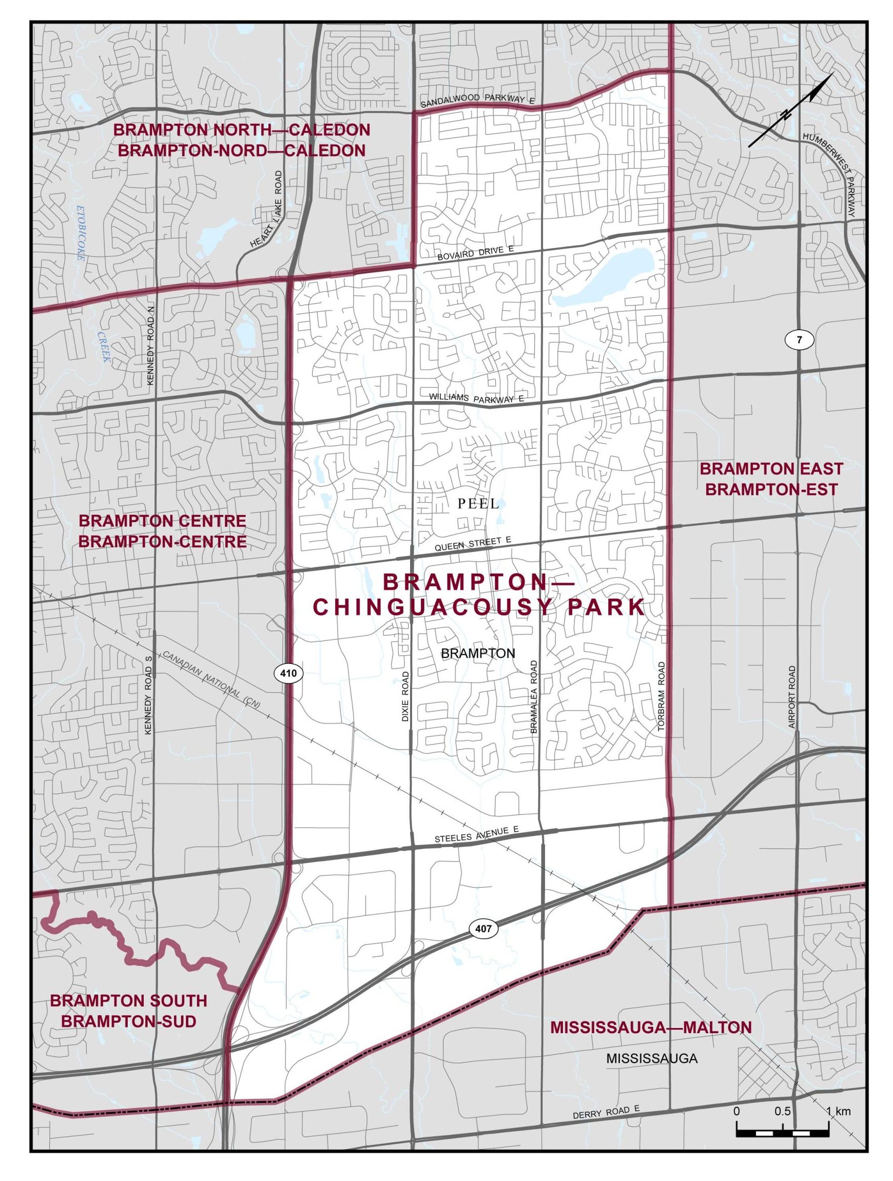 Where to vote now that all federal ridings have changed in Brampton ...