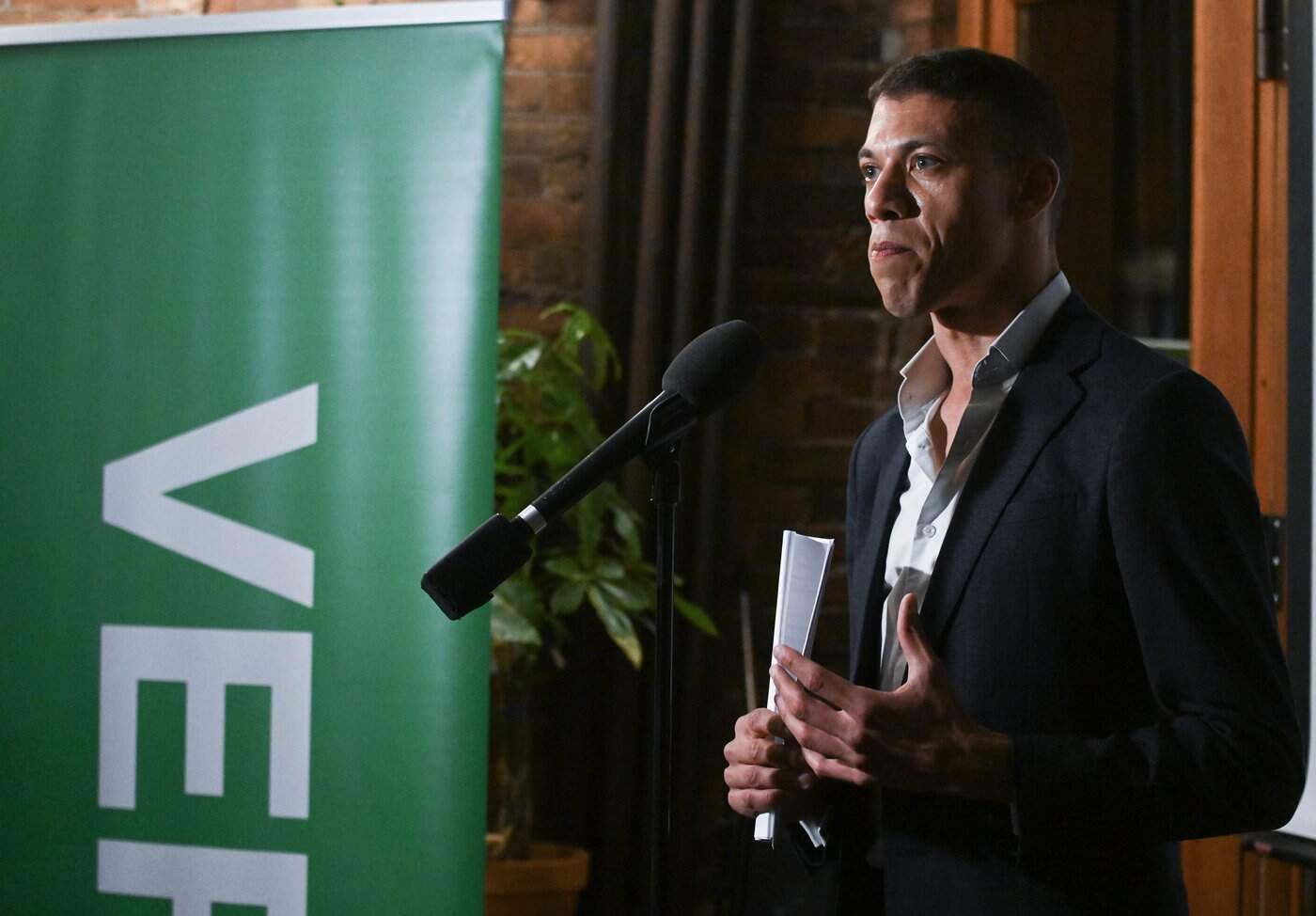 Green Party co-leader resigns
