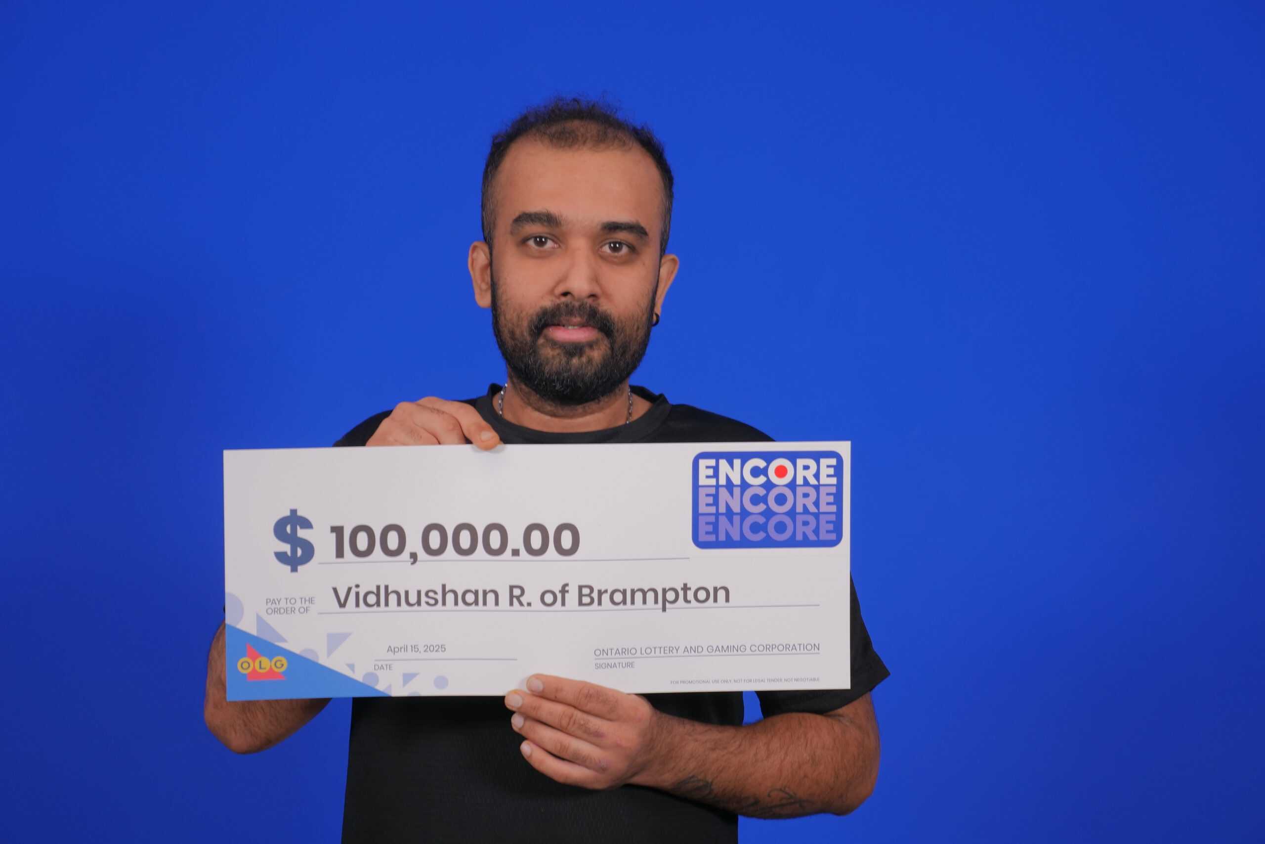 brampton man wins $100,000 lotto 6/49 ontario