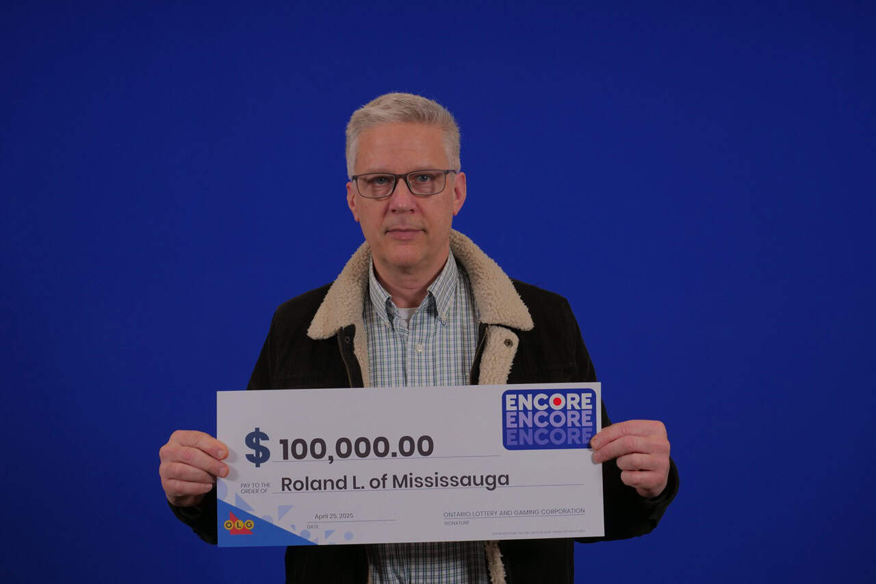 $100K lotto winner from Mississauga.