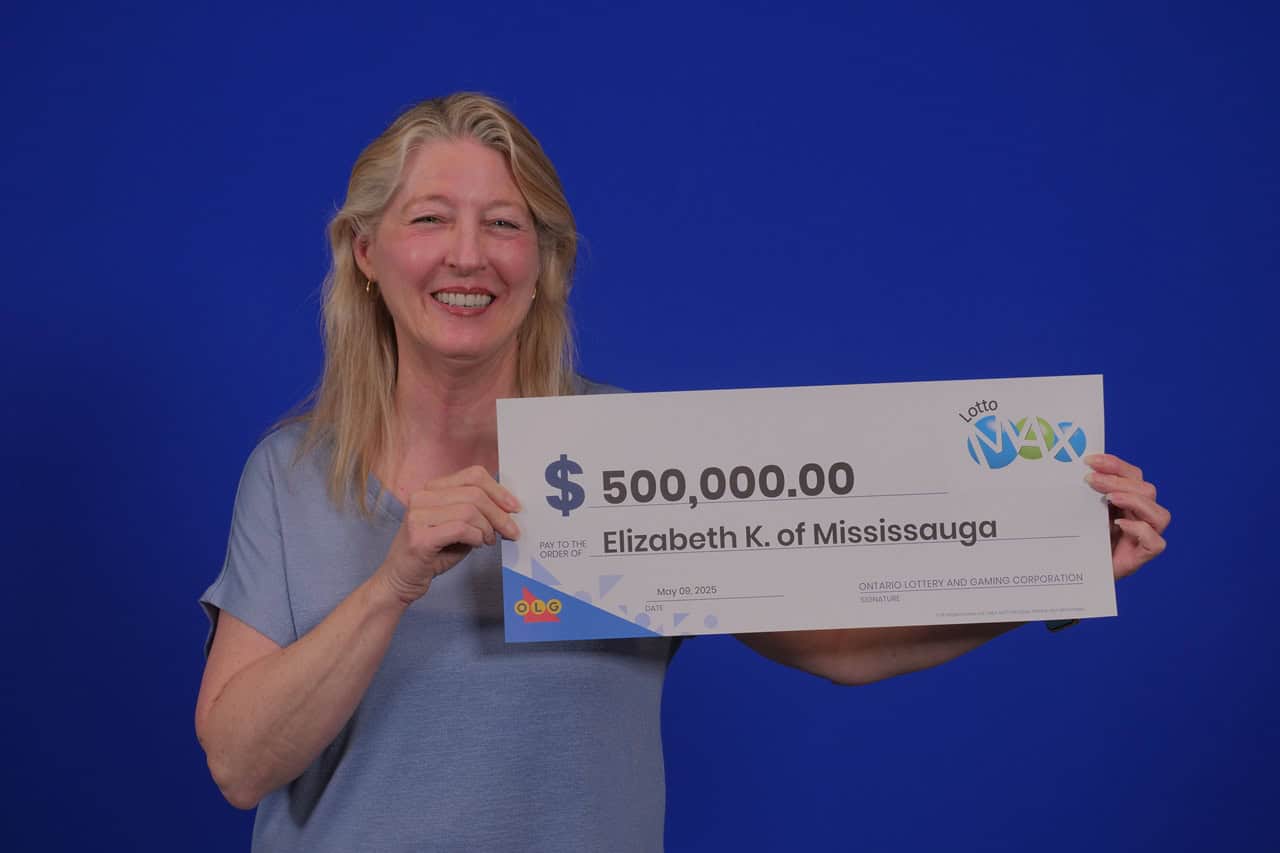 Ticket given as tip in Mississauga leads to $500K lotto win.