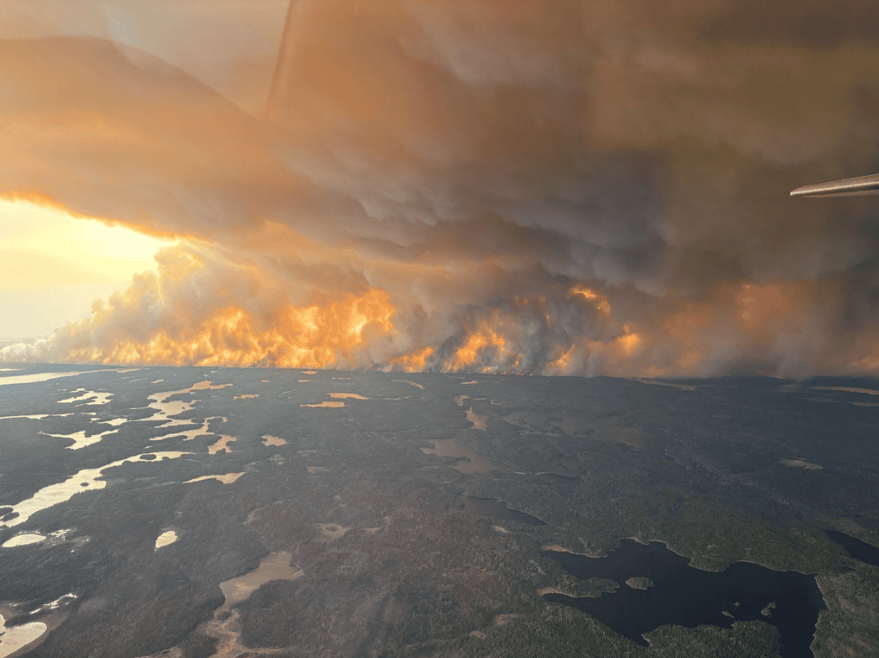 Manitoba Canada wildfires