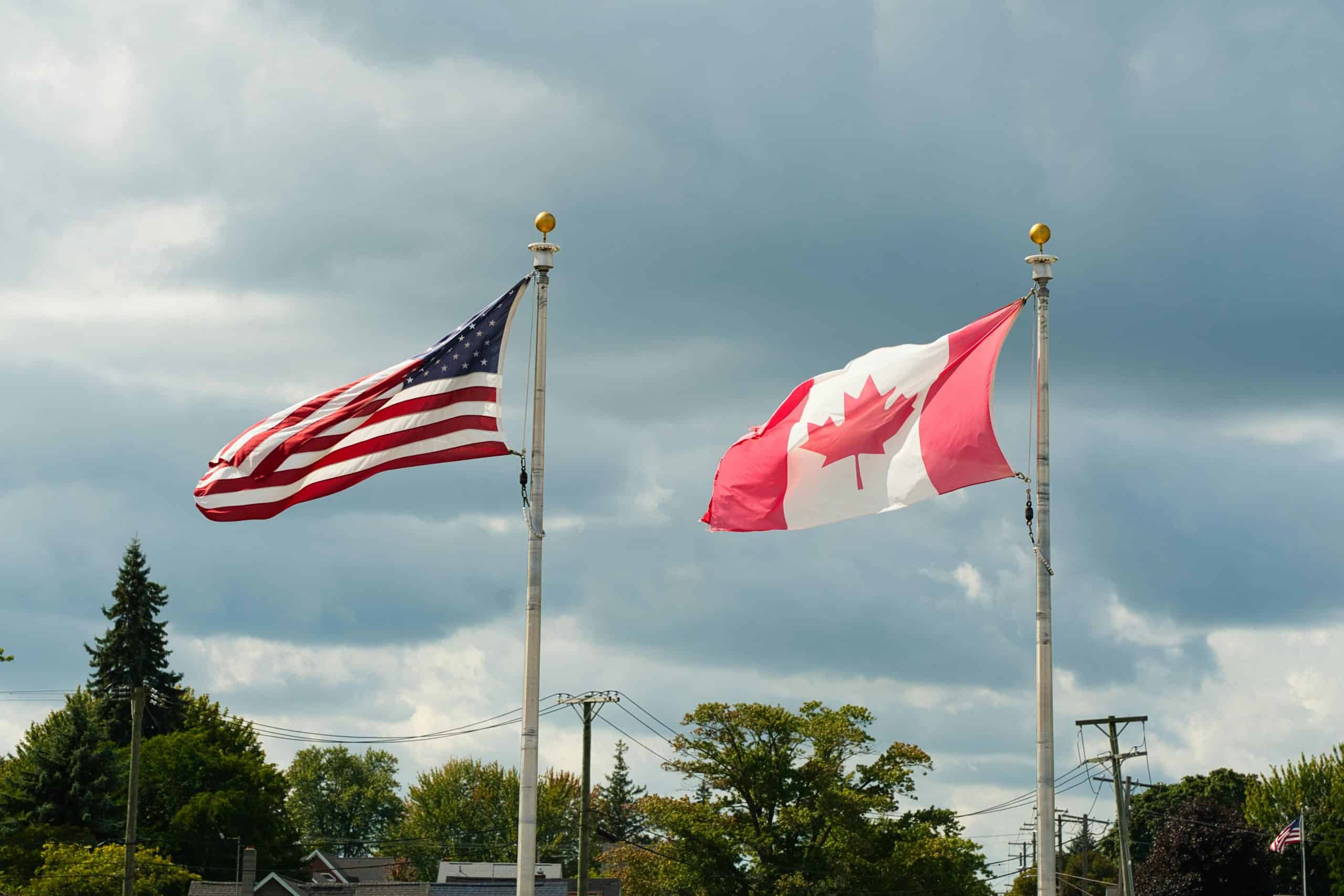 truck canadian ontario brampton border u.s.