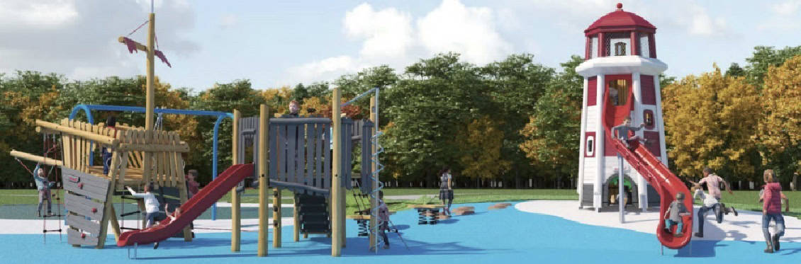 renovated mississauga playground reopens