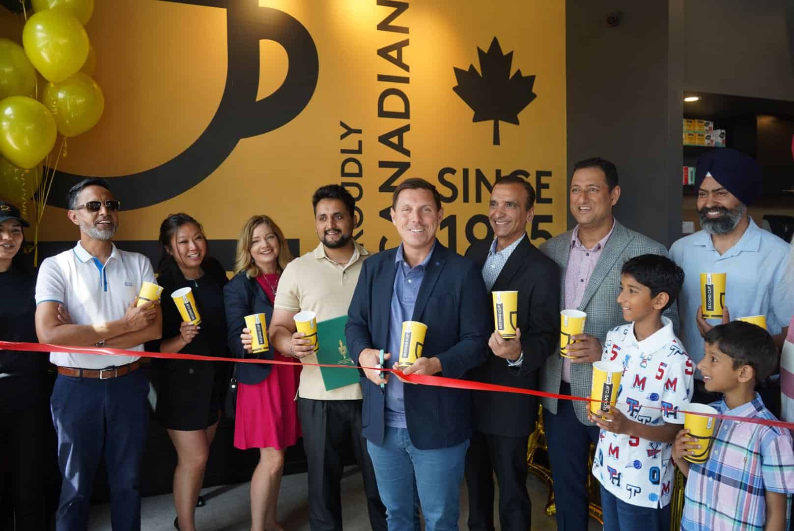 Canadian-owned coffee shop has grand opening of new location in Brampton