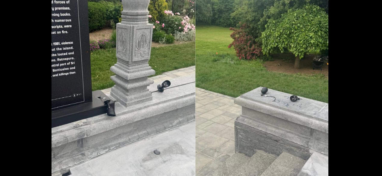 tamils lanka brampton genocide monument