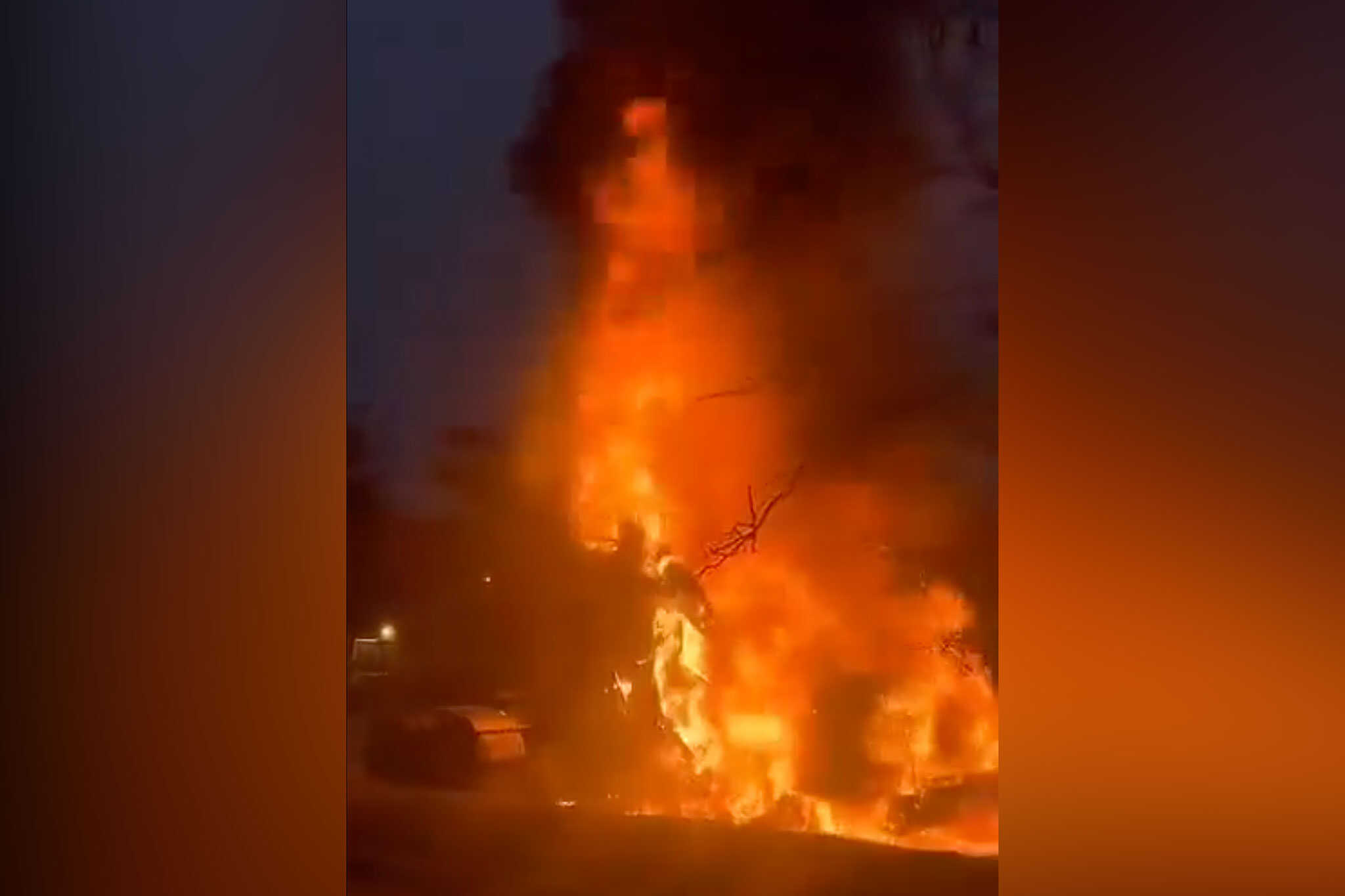 truck fire mississauga