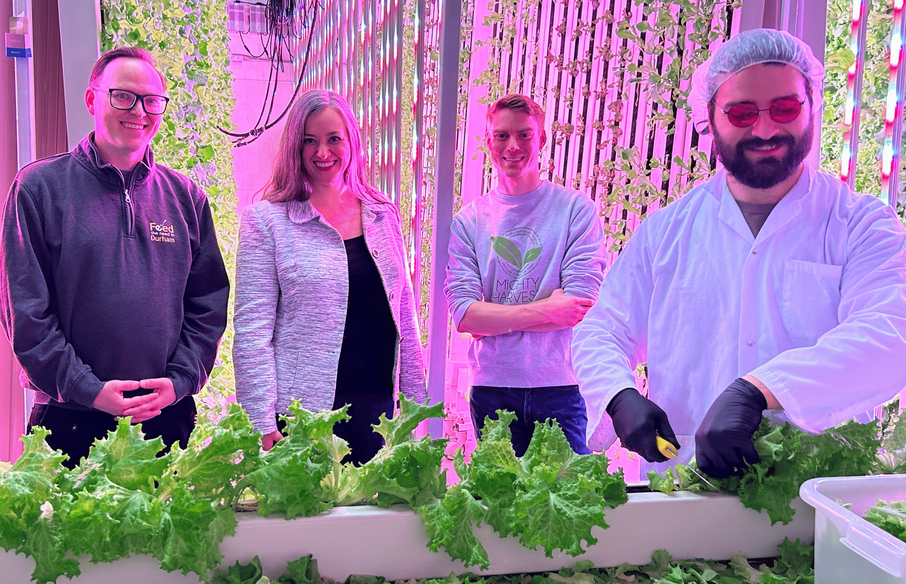 Feed the Need in Durham - Vertical Farming Project.