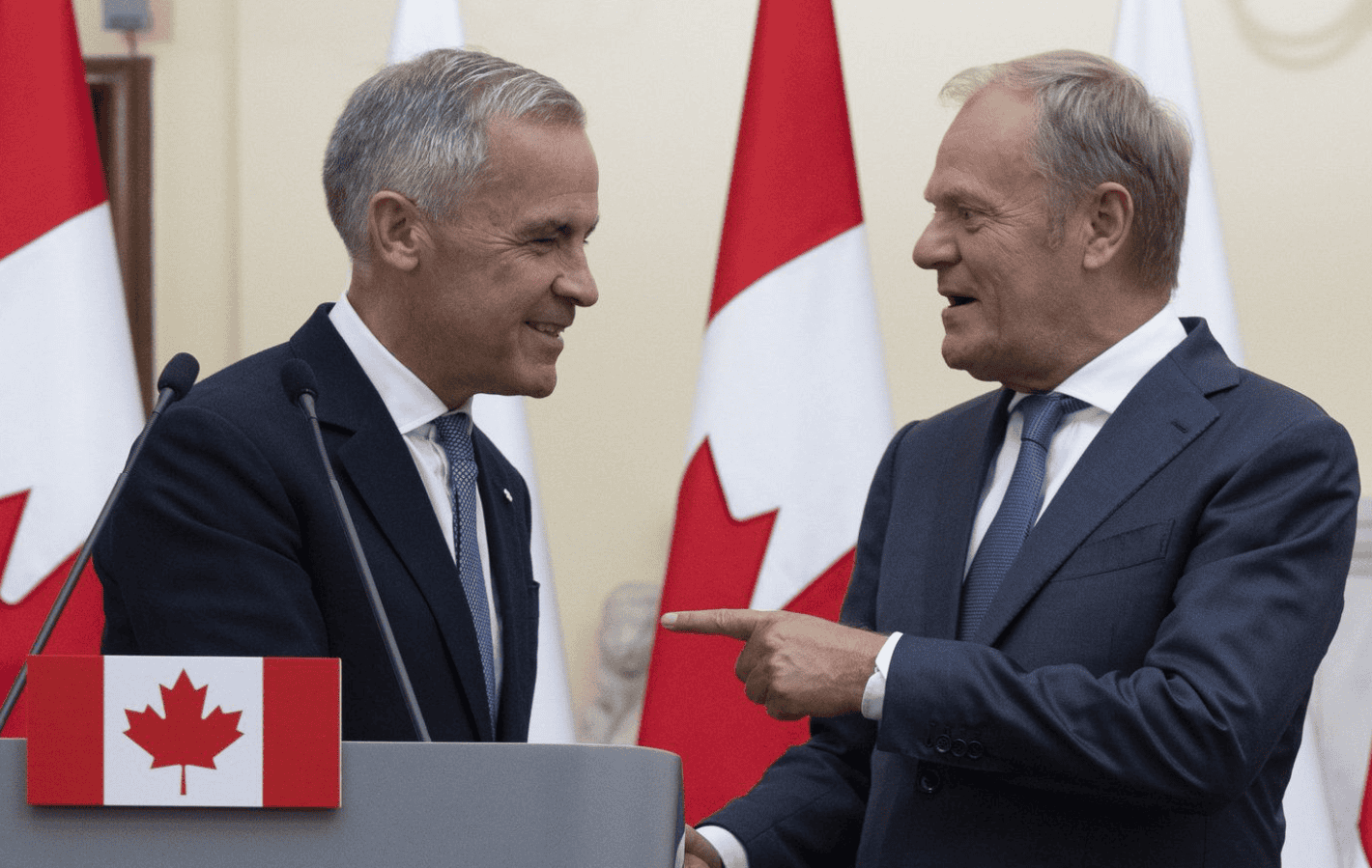 mark carney canada poland