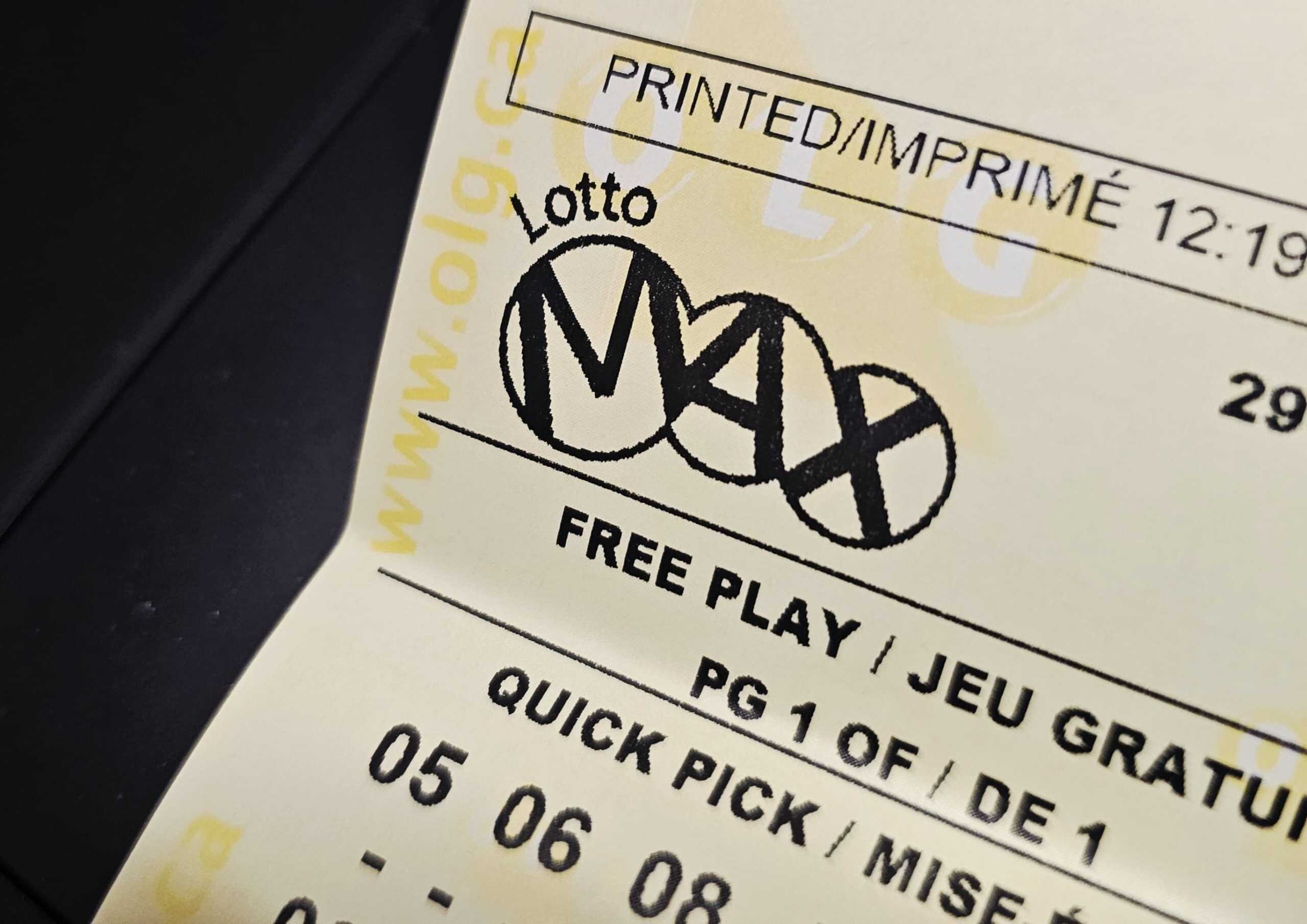 Did someone in Canada win the $55 million lottery last night?