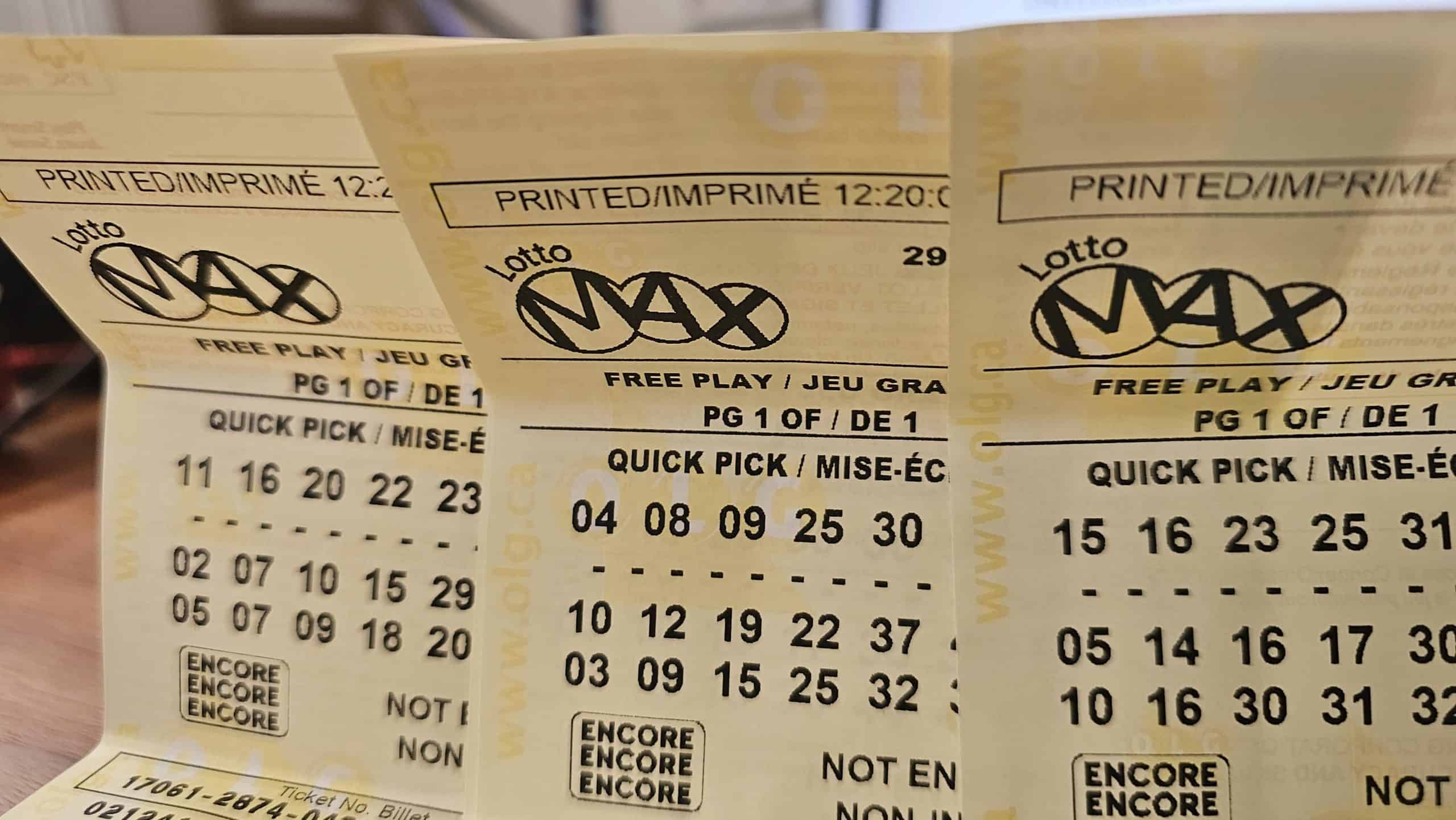 Did someone in Canada win the $60 million lottery last night?