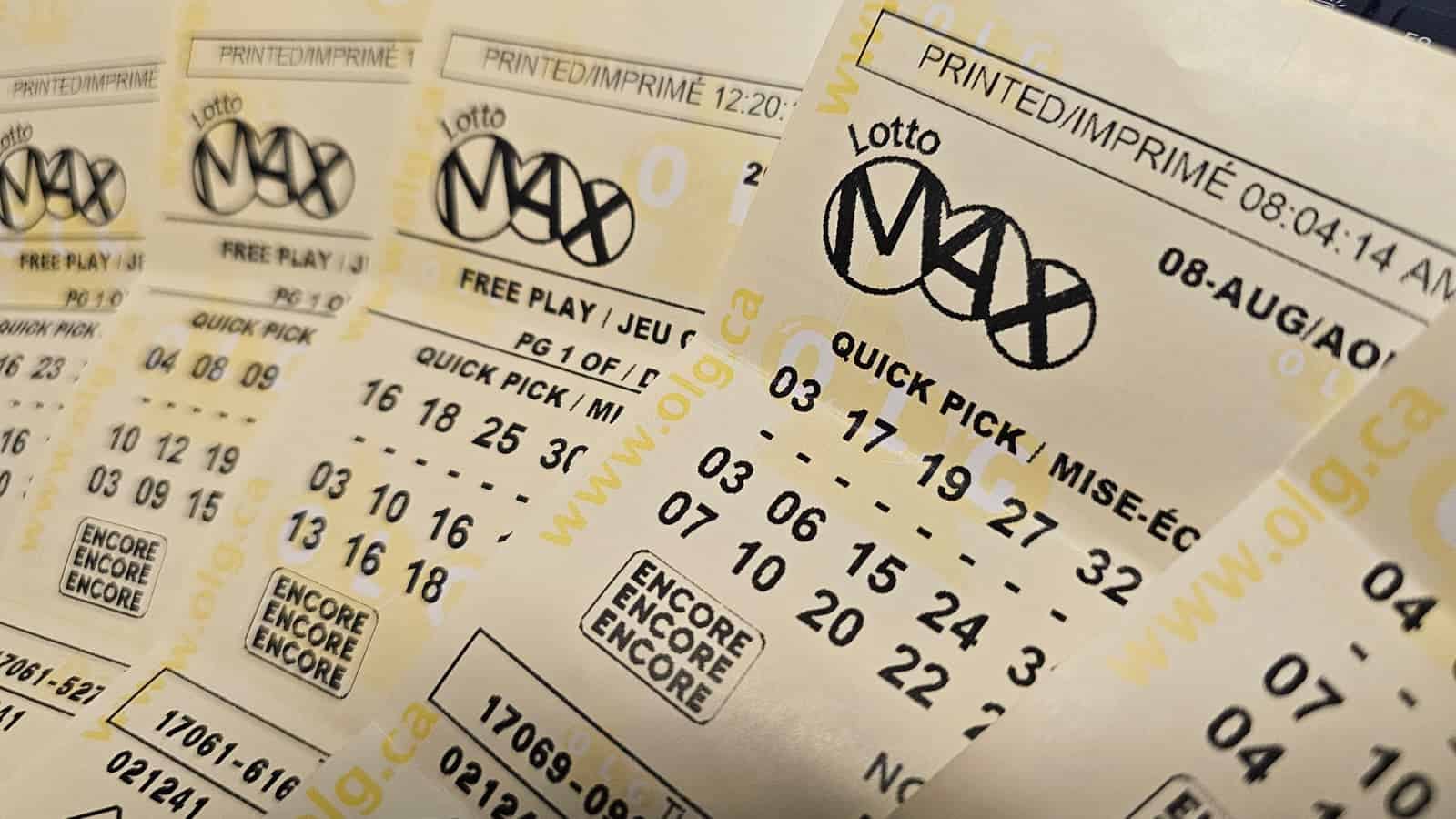 Did someone win the $75 million in last night lottery in Canada?
