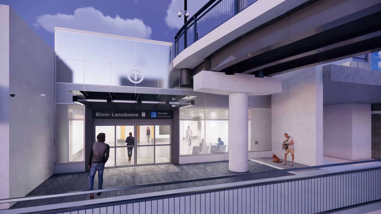 bloor lansdowne go station
