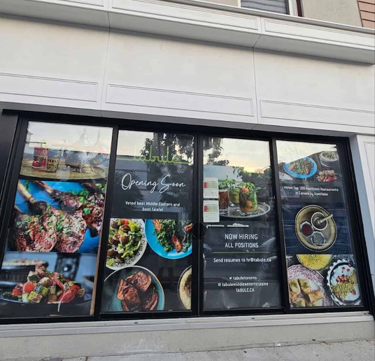 tabule oakville opening