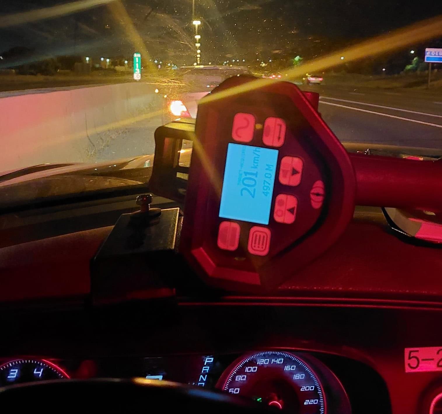 200 km h on qew mississauga man charged.