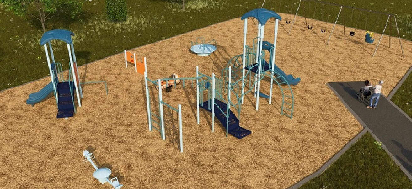 mississauga playgrounds new equipment.