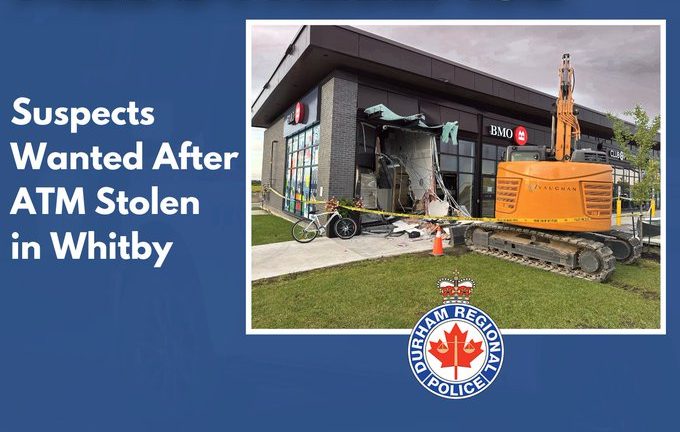 Excavator used in ATM robbery in Whitby
