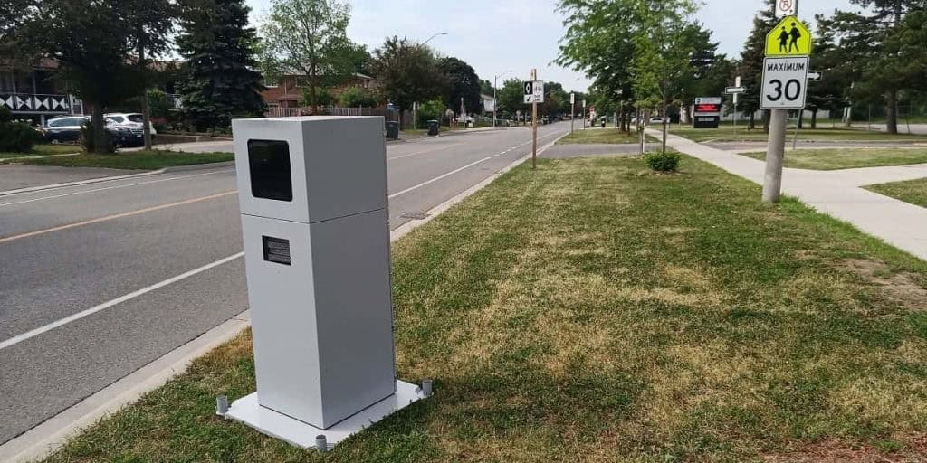 mississauga and others against ontario ban on speed cameras.